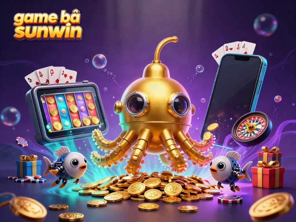 Win big with game bài sunwin amidst a magical underwater casino realm.